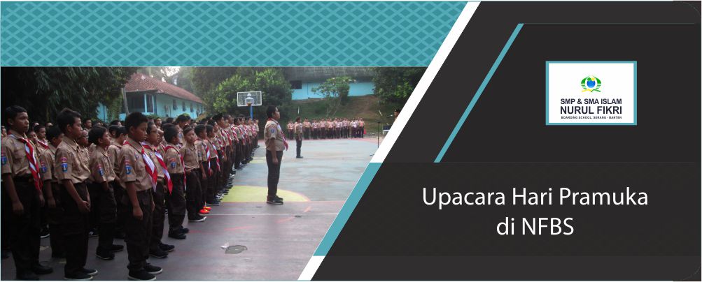 Upacara Peringatan Hari Pramuka di NFBS