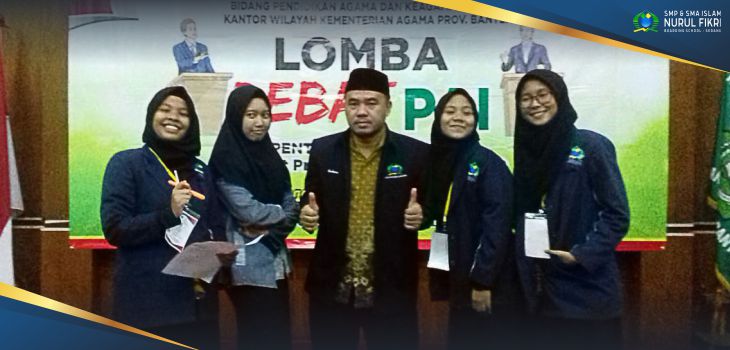 Tim Debat dan Karil SMAI NFBS Serang Melaju ke Kontes PAI Tingkat Nasional