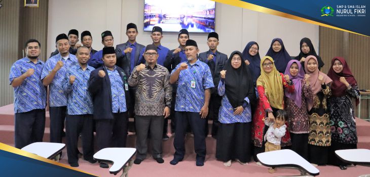 Studi Pengembangan Sekolah, Pimpinan Ponpes Bahrul Huda Kunjungi NFBS Serang