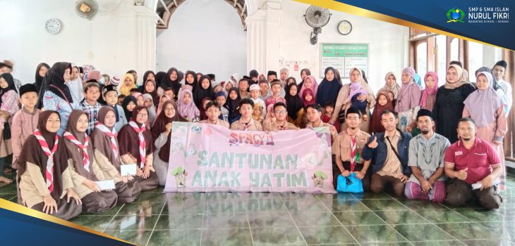 Santunan Anak Yatim dalam Rangkaian Acara SPACY 14