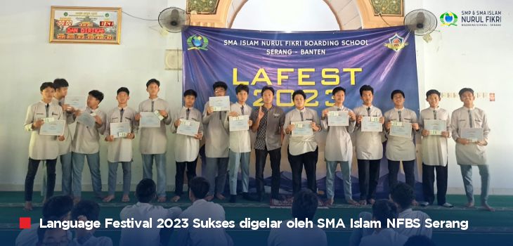 SMA Islam NFBS Serang Sukses Gelar Language Festival 2023