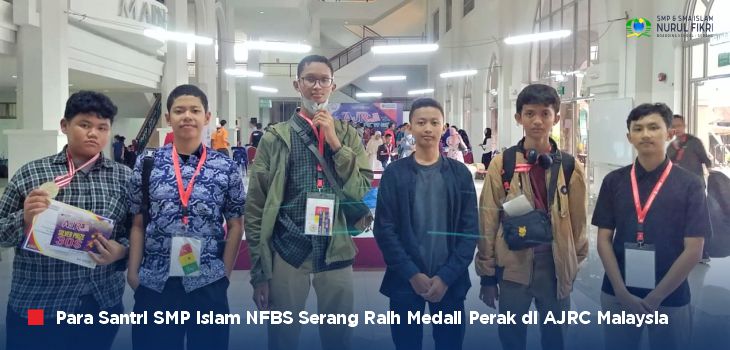 Kembali Harumkan Nama Bangsa, SMPI NFBS Serang Raih 2 Medali Perak di Asian Junior Robot Cup 2023