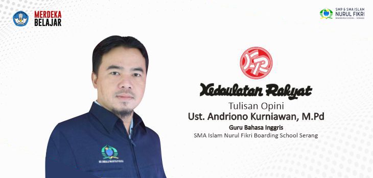 "Menolak Timnas U-20 Israel" - ditulis oleh: Ust. Andriono Kurniawan, M.Pd