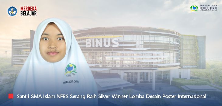 Nadhira Izzati Raih Silver Winner dalam Kompetisi Desain Poster Internasional