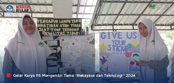 Karya-karya Canggih Santri Warnai 'Karil Expo 2024' SMA Islam NFBS Serang