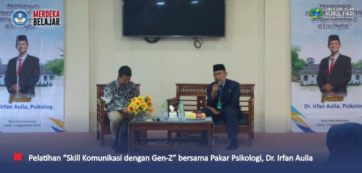 Tingkatkan Skill Komunikasi Efektif dengan Gen-Z, NFBS Serang Adakan Pelatihan untuk Wali Asrama