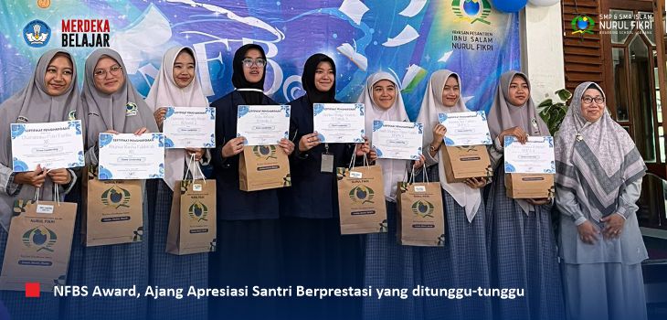 Senyum Sumringah Santri di ‘NFBS Award’ Semester 1